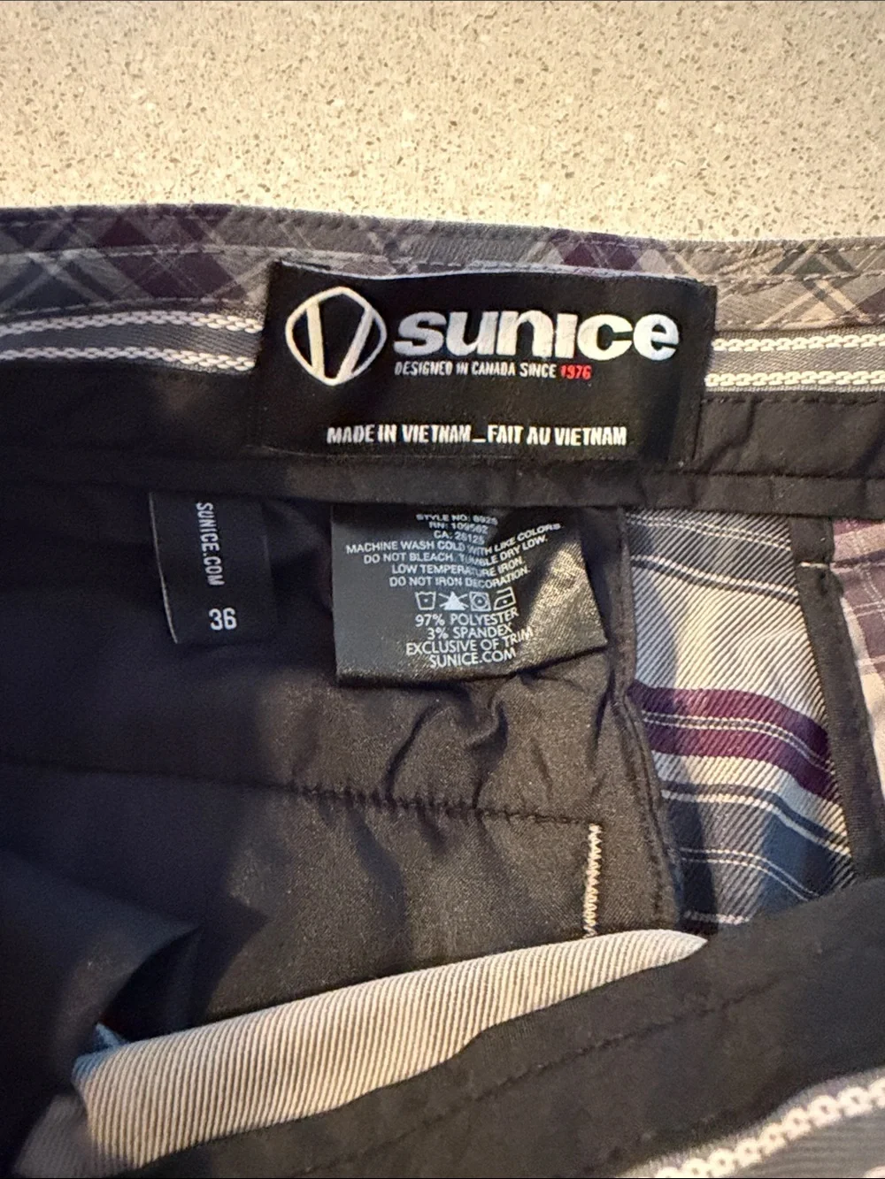 Sunice plaid mini